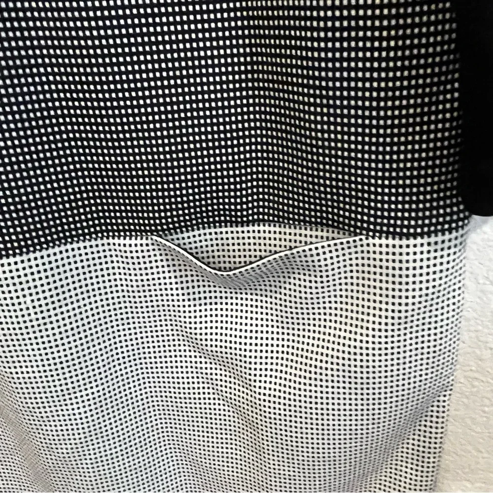 Club Monaco gray, black and white check dress new with tags size 4